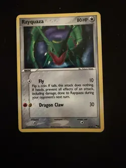 Pokemon TCG Rayquaza Holo Rare Card 3/17 Pop Series 1 - Image 2