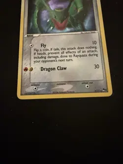 Pokemon TCG Rayquaza Holo Rare Card 3/17 Pop Series 1 - Image 3