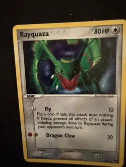 Pokemon TCG Rayquaza Holo Rare Card 3/17 Pop Series 1 - Image 4