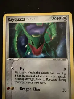 Pokemon TCG Rayquaza Holo Rare Card 3/17 Pop Series 1 - Image 5