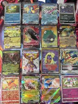 Pokemon 16 Card Lot nm V Max Mega Amazing Ex HOLO Rare Hits Only F7 - Image 1