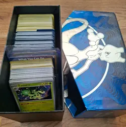 Pokemon Cards Job lot bundle HOLO/REVERSE HOLO rare uncommon common box dividers - Image 1
