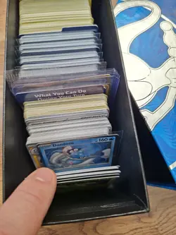 Pokemon Cards Job lot bundle HOLO/REVERSE HOLO rare uncommon common box dividers - Image 2