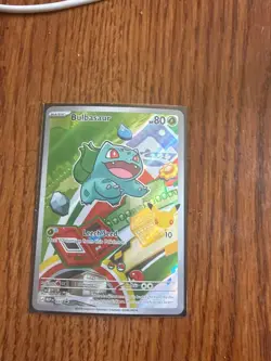 pokemon cards the bulbasaur, charmander, and squirtle first partner illustration - Image 4
