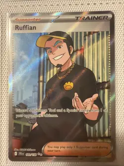 Pokemon TCG Ruffian Card 181/159 Journey Together Series - Image 1
