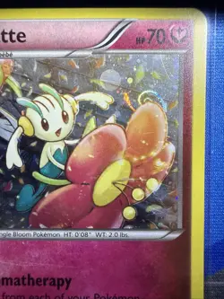 Floette XY139 Black Star Promo Cosmos Holo (HD SWIRL) Rare Pokemon Card TCG - NM - Image 2