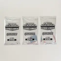 My Hero Academia Trading Cards - Lot of 3 Quirk Packs Series 4.0 - Image 1