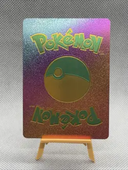 Full Art Gengar Rainbow Foil Card Fan Art Display Card TG10/TG30 HP200 LP FAKE - Image 2