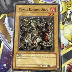 People Running About - MFC-001 - Common - Unlimited Edition - LP Yugioh Card - Image 1