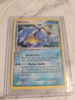BLASTOISE 1/17 HOLO POP SERIES 3 Nice Shape 2006 Pokemon Rare - Image 1