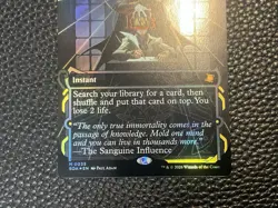 Vampiric Tutor #35 (Foil) Secrets of Strixhaven: Mystical Archive - SOA - Image 2