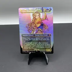 Magic: The Gathering Celes, Rune Knight Holo Foil Final Fantasy Mythic 0201 - Image 1