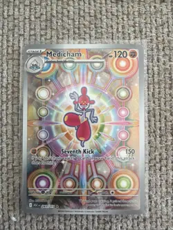 Medicham 241/217 Illustration Rare Pokemon Mega Evolution - Ascended Heroes - Image 1