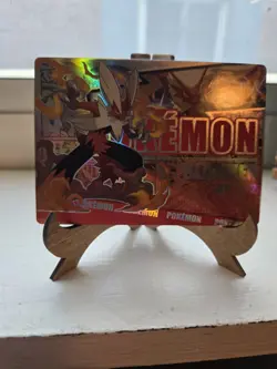 Pokemon Blaziken Foil Full Art Card Pokemon Non TCG Collectible Mengka - Image 1