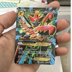 Pokemon TCG M Scizor EX Ultra Rare 120/122 Breakpoint Full Art Holo 220 HP - Image 1