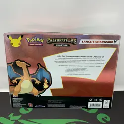 Pokemon TCG: Celebrations Collection Box Lance's Charizard V Oversize 2021 - Image 2