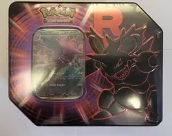 Pokemon TCG Team Rocket Nidoking EX Tin Brand New & Factory Sealed - Image 1