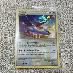 Pokemon TCG Latias HGSS10 Promo Cracked Ice Holo Basic 80 HP English 2010 - Image 1