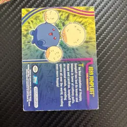 2001 Topps Pokemon Johto Series 1 TV Animation #189 Jumpluff Foil Rare - Image 2