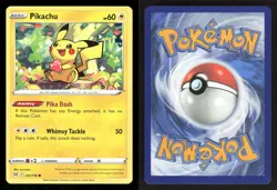 Pikachu 052/196 Common Lost Origin Pokemon NM/M - Image 3