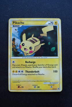 Pikachu - HGSS03 Promo HGSS Black Star Promos Pokemon TCG - Image 1