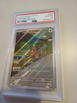 Kangaskhan 204/182 PSA 10 Destined Rivals Pokemon TCG Illustration Rare - Image 2