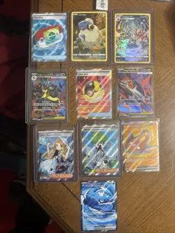 Pokemon Modern TCG Trainer Gallery And Full Art Holo Lot Of 10 - Image 1