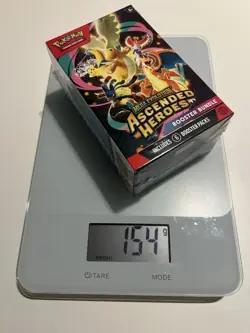 154g HEAVY! Pokemon Ascended Heroes Booster Bundle English Sealed - Image 1