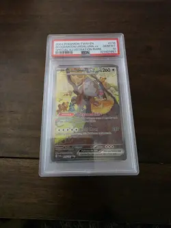 2024 POKEMON TWM EN-TWILIGHT MASQUERADE #216 BLOODMOON URSALUNA EX PSA 10 - Image 1