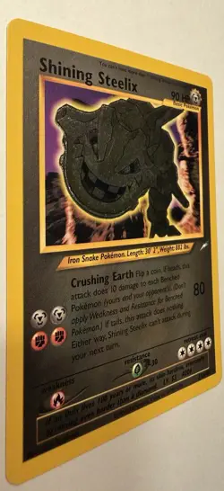 Shining Steelix 112/105 Neo Destiny Holo Unlimited LP-MP - Image 2
