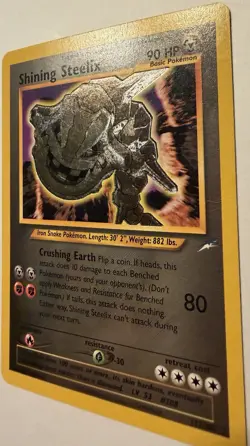 Shining Steelix 112/105 Neo Destiny Holo Unlimited LP-MP - Image 3