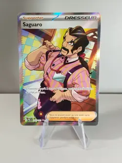 Carte POKEMON FR - Saguaro 255/193 Full Art Evolutions a Paldea - Image 1