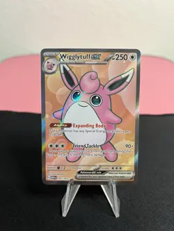 Wigglytuff ex 187/165 Pokemon Sv: Scarlet & Violet 151 Ultra Rare Holo - NM - Image 1