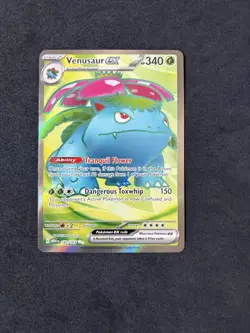 Venusaur ex 182/165 Pokemon Scarlet & Violet 151 Ultra Rare Full Art Holo NM - Image 1