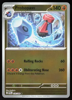 Probopass 038/088 Common Perfect Order Pokemon Reverse Holo Near Mint - Image 1