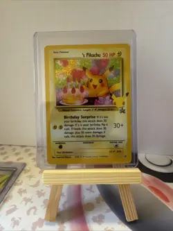 Birthday Pikachu 24/53 Celebrations Holo Black Star Promo Pokemon - Image 3