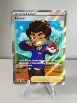 Carte POKEMON FR - Ecolier 261/264 Full Art Poing de Fusion - Image 1