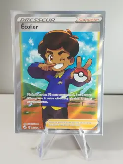 Carte POKEMON FR - Ecolier 261/264 Full Art Poing de Fusion - Image 3
