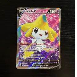 Pokemon TCG Jirachi V 170/189 Swsh10: Astral Radiance Ultra Rare Full Art Holo - Image 1