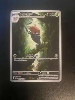 Accelgor 094/086 Sv: White Flare Holo Pokemon TCG LIGHTLY PLAYED - Image 1