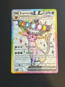 Pokemon TCG: Espeon EX - SVP175 - Black star Promo - Premium Collection Box - Image 1