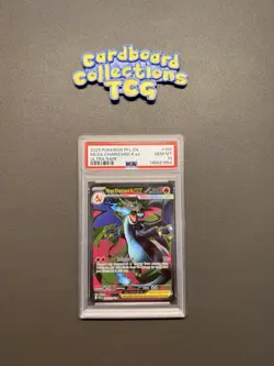 2025 Pokemon Phantasmal Flames Mega Charizard X Ex Ultra Rare 109/094 PSA 10 - Image 1