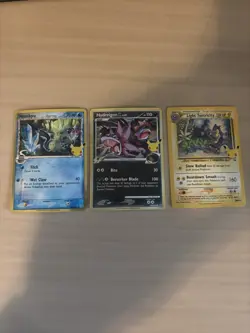 Pokemon Celebrations Mimikyu SWSH136 Light Toxtricity SWSH137 Hydreigon SWSH138 - Image 1