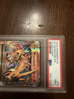2016 POKEMON XY EVOLUTIONS #13 M CHARIZARD EX PSA 9 (PLEASE READ) - Image 3