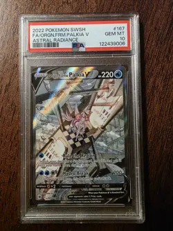 PSA 10 Origin Forme Palkia V 167/189 Astral Radiance Alt Art Pokemon - Image 1