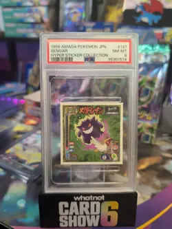 1998 Gengar #137 Pokemon Hyper Amada PSA 8 Japanese - Image 1