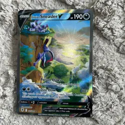 Hisuian Sneasler V 175/189 Astral Radiance Pokemon Ultra Rare Near Mint - Image 1