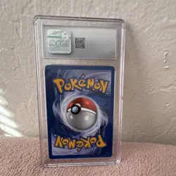Pokemon TCG Lass Trainer Base Set 1st Edition Spanish CGC 8.5 1999 75/102 - Image 2