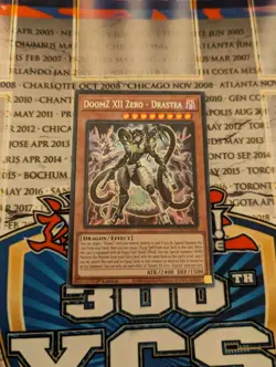 DoomZ XII Zero - Drastea-DOOD-EN008- Secret Rare-1st Edition-Yugioh! - Image 1