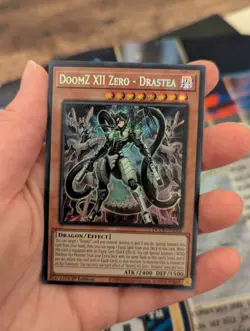 DoomZ XII Zero - Drastea-DOOD-EN008- Secret Rare-1st Edition-Yugioh! - Image 5